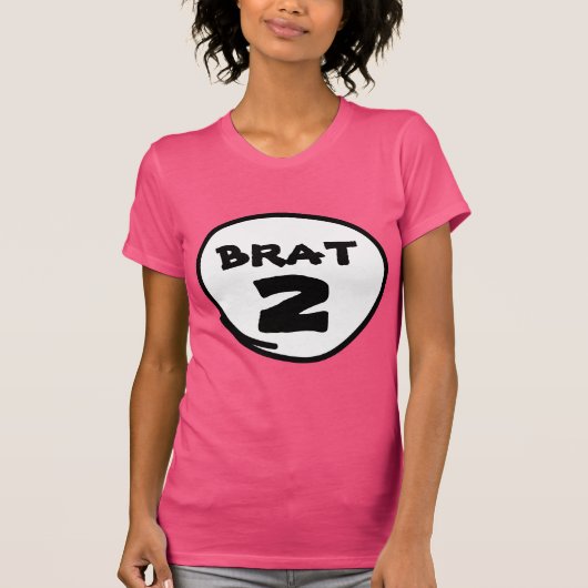 T-shirt Chemise faite sur commande du gosse 2, une partie (Devant)