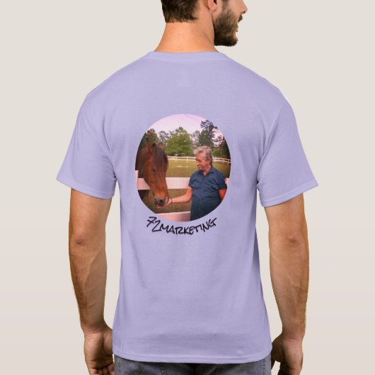 T-shirt Chemise faite sur commande Vick de la Réunion de (Dos)