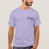 T-shirt Chemise faite sur commande Vick de la Réunion de (Devant)