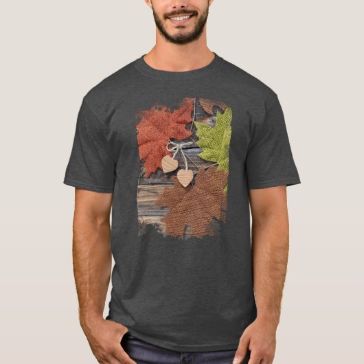 T-shirt Chemise Fall Hearts (Devant)