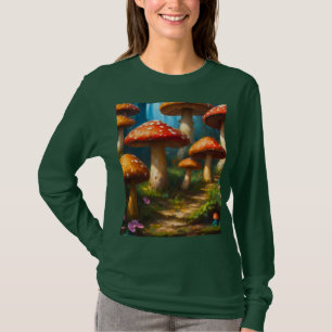 T-shirt Chemise fantaisie champignon