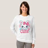 T-shirt Chemise fantaisie Whimsical Bunny (Devant entier)