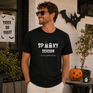 T-shirt Chemise fantôme de la saison effrayante – Tee-shir