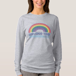 T-shirt Chemise féminine à manches longues Good Vibes Rain