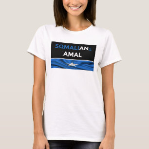 T-shirt Chemise féminine somalienne-amale