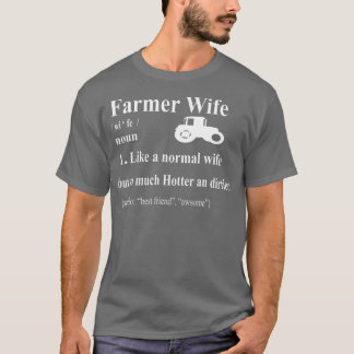 T-shirt Chemise Femme Agricole Pour Femme - Agriculture Vi