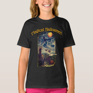 T-shirt Chemise femme de nuit Starry Halloween