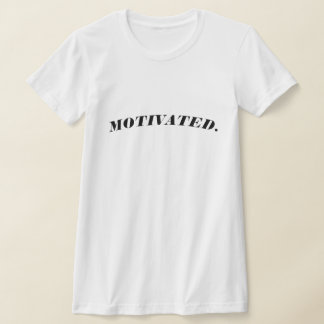 T-shirt Chemise Femme Motivé Fitness Wellness Minimal