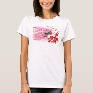 T-shirt Chemise femme Valentine 2025-ENG