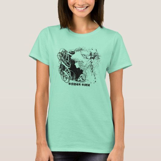 T-shirt Chemise fille gamer Anime (Devant)