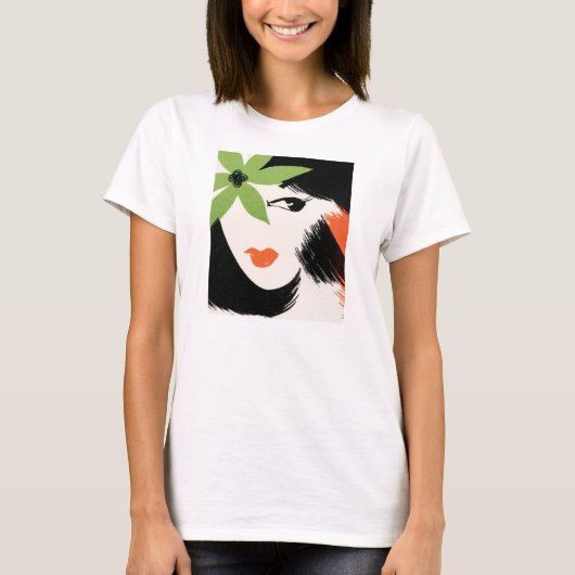 T-shirt Chemise fille île (Devant)