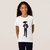 T-Shirt Chemise Fille silhouette Mariachi (Devant entier)