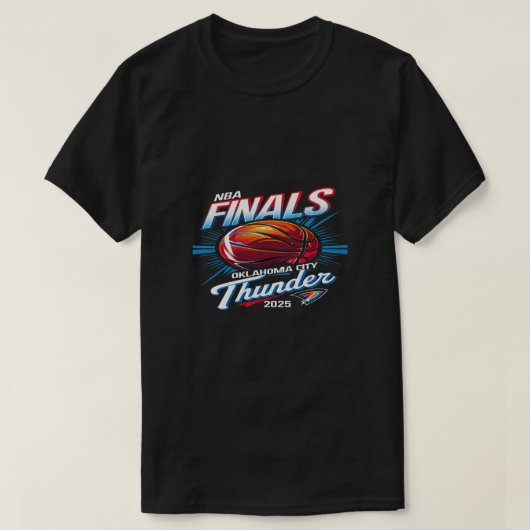 T-shirt chemise finale okc thunder (Design devant)