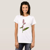 T-shirt Chemise Fleur Cute (Devant entier)