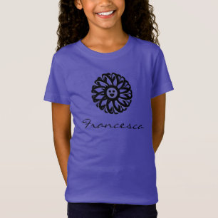 T-Shirt Chemise Fleur Souriante Francesca