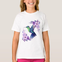 Chemise Flower Hummingbird