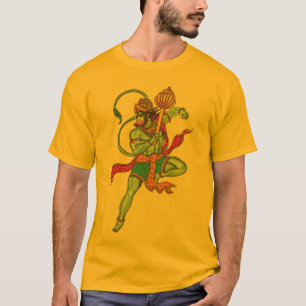 T-shirt Chemise Flying Hanuman