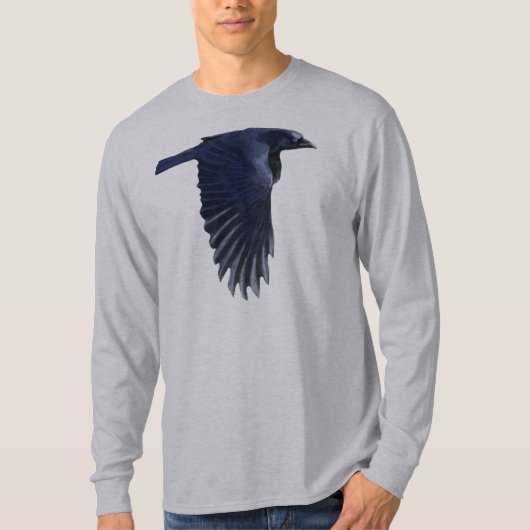 T-shirt Chemise Flying Raven (Devant)