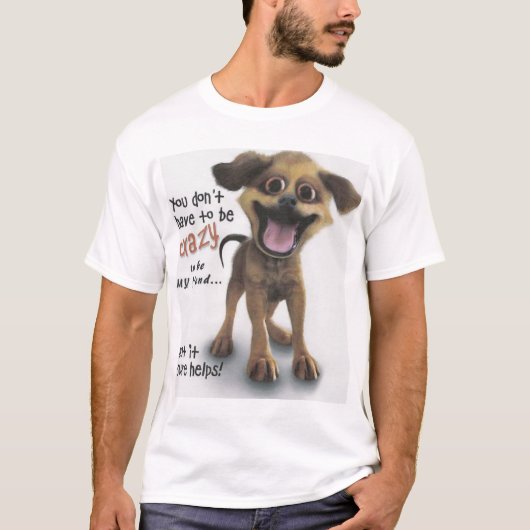 T-shirt Chemise folle de chienchien (Devant)
