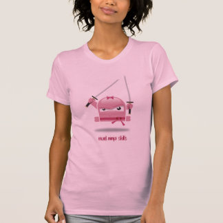 T-shirt Chemise folle de qualifications de Ninja