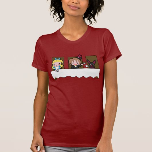 T-shirt Chemise folle de thé (Devant)