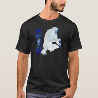 T-shirt Chemise foncée 2 de chimpanzé