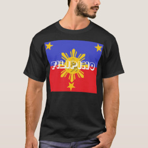 T-shirt Chemise foncée de base philippine