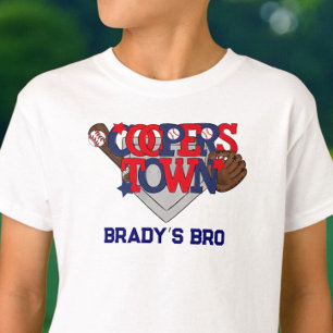 T-shirt Chemise Fraternelle Personnalisée de Cooperstown P