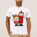 T-shirt Chemise Fries et Ketchup<br><div class="desc">Ils sont mignons,  ils sont inséparables et ils ont les chaussures les plus cool de tous les temps ! Des frites adorables et des t-shirts de ketchup.</div>