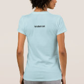 T-shirt Chemise froide de coeurs d'ha (Dos)