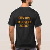 T-shirt chemise fugitive de récupération (Dos)
