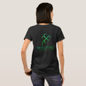 T-shirt Chemise gâchée (Dos entier)