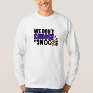 T-shirt Chemise gainée unisexe de petit somme longue