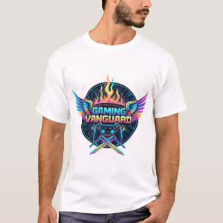 T-shirt Chemise Gaming Vanguard Neon Crest | Ga futuriste