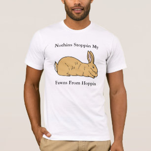 T-shirt Chemise géante flamande de lapin de faon