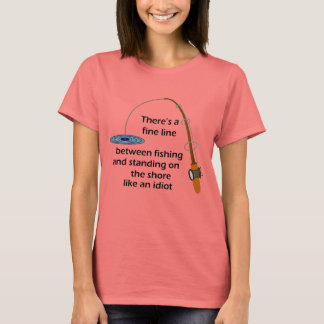 T-shirt Chemise Geek de pêche amusante