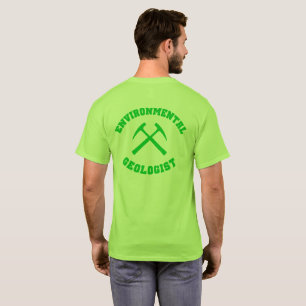 T-shirt Chemise géologue De l'environnement (réimpressio