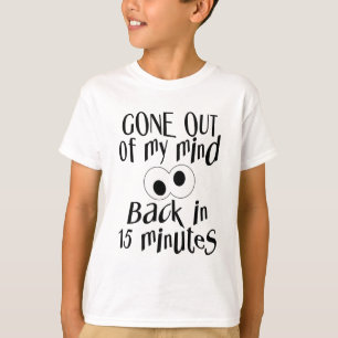 T-shirt Chemise "Gone Out Of My Mind" - choisir style & co