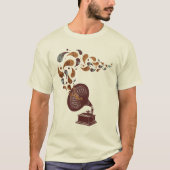 T-shirt Chemise Gramophone vintage (Devant)