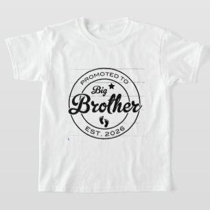 T-shirt chemise grand frère, promu chemise grand frère,