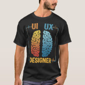 T-shirt Chemise Graphic Designer, interface UX Designer Ce (Devant)