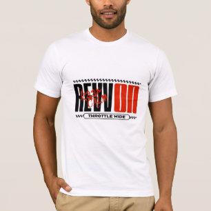 T-shirt Chemise graphique automobile Rev on 
