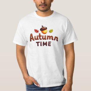 T-shirt Chemise graphique « Cozy Autumn Time » – Applicati
