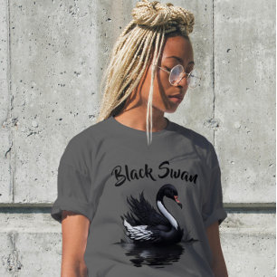 T-shirt Chemise graphique Dark Aesthetic Black Swan Artist