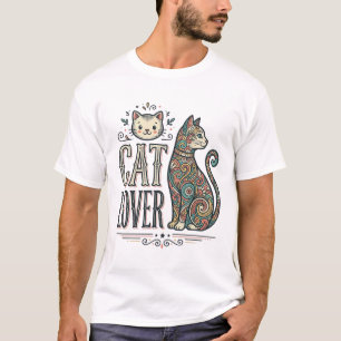 T-shirt Chemise Graphique de Style Gravure pour Amateur de
