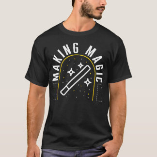 T-shirt Chemise Graphique, Fabriquer Tee Magique, Cadeau P