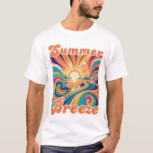 T-shirt Chemise graphique rétro Summer Breeze (Devant)