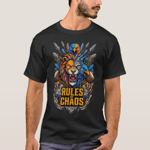 T-shirt Chemise graphique Rules Of Chaos Monstre Hybride M