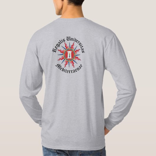 T-shirt Chemise gris RUM (Dos)