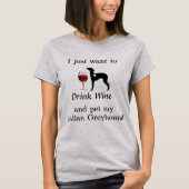 T-shirt Chemise grise italienne au vin (Devant)